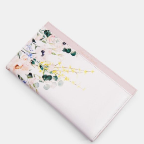 Ted Baker Handbags - Ted Baker Elegant Patent Leather Travel Wallet